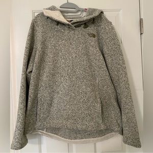North Face Fleece Hooded Sweatshirt